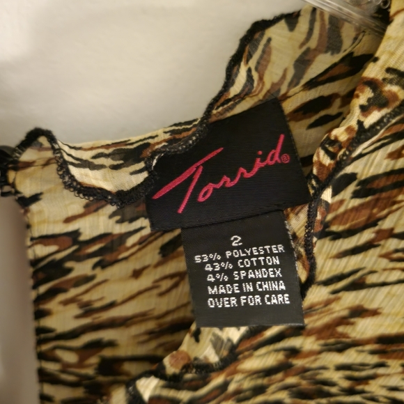 Size 2 Torrid Corset Top - Picture 2 of 2